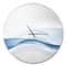 Designart '3D Wave Of Water Splash Modern Wall Clock
